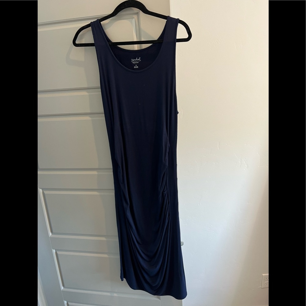 Isabel Maternity Size Medium Ruched Dress